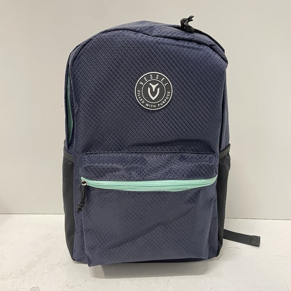 Vessel Nylon Backpack Laptop Bag Blue Medium Travel School Workwear